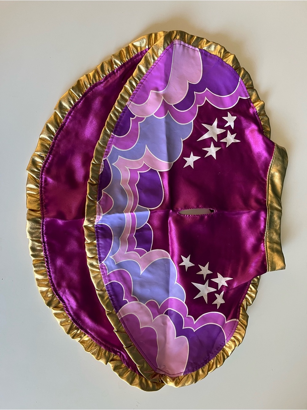 2015 Build a Bear My Little Pony Princess Luna Cape Purple Stars Clouds Gold